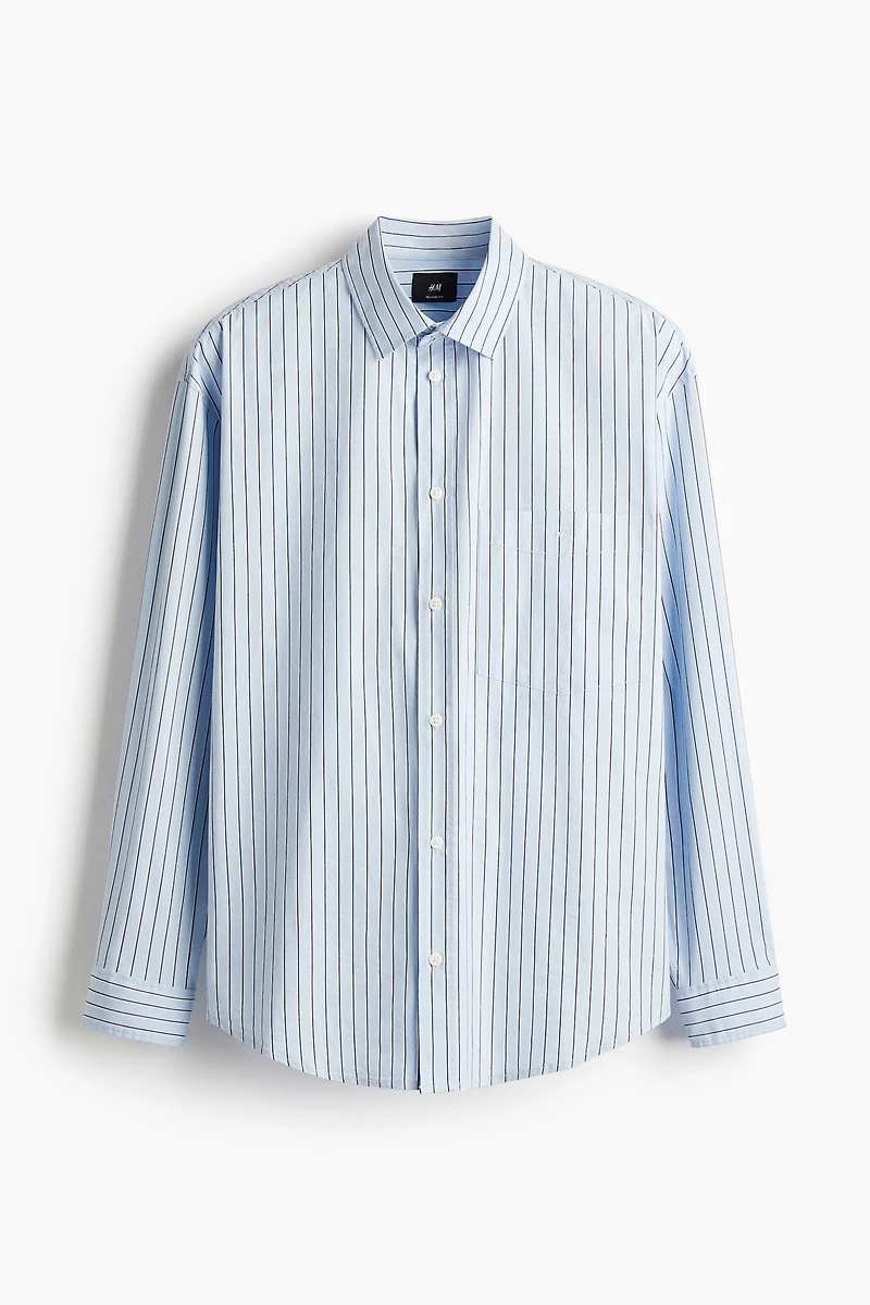 Loose-Fit Poplin Shirt