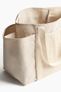 Large Jute-Blend Shopper