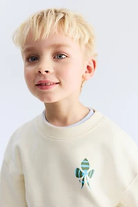Printed Cotton Sweatshirt