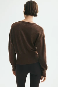 Fine-Knit Cardigan
