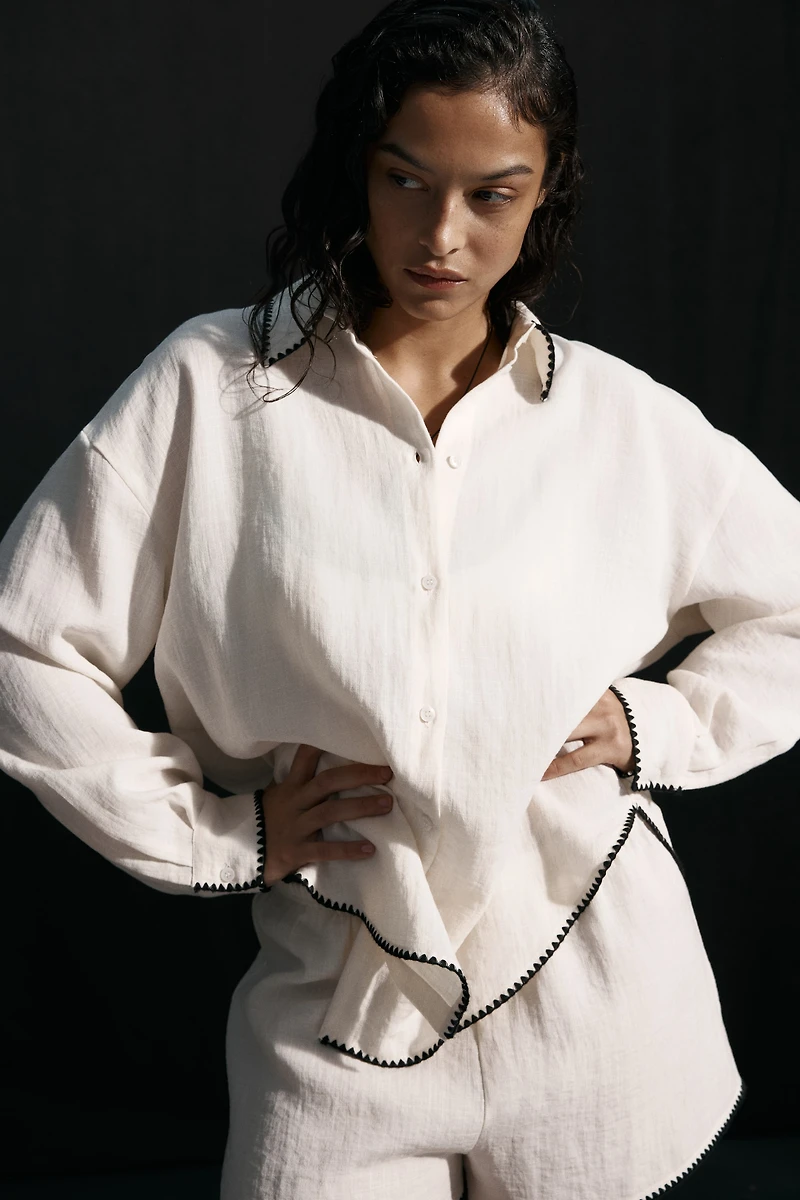 Oversized Beach Shirt