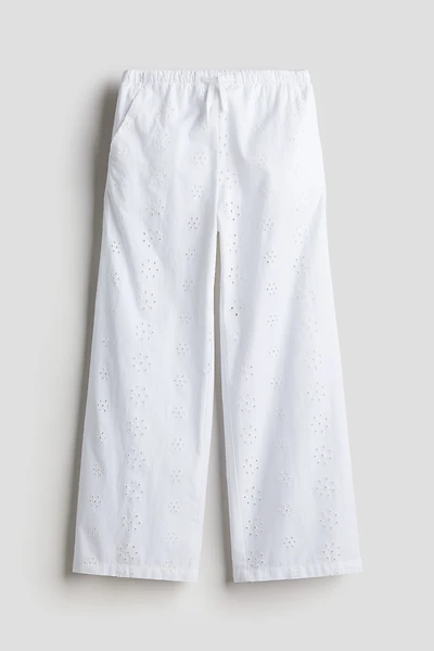 Pantalon à taille élastique
