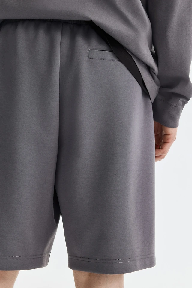 Relaxed-Fit Interlock Shorts