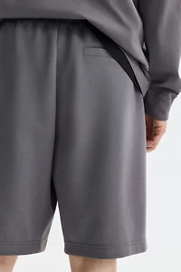 Relaxed-Fit Interlock Shorts