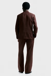 Regular-Fit Single-Breasted Jacket