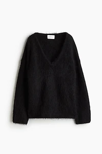 Oversized Mohair-Blend Sweater