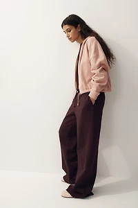 Wide-leg Joggers