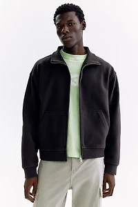 Relaxed-Fit Boxy Track Jacket
