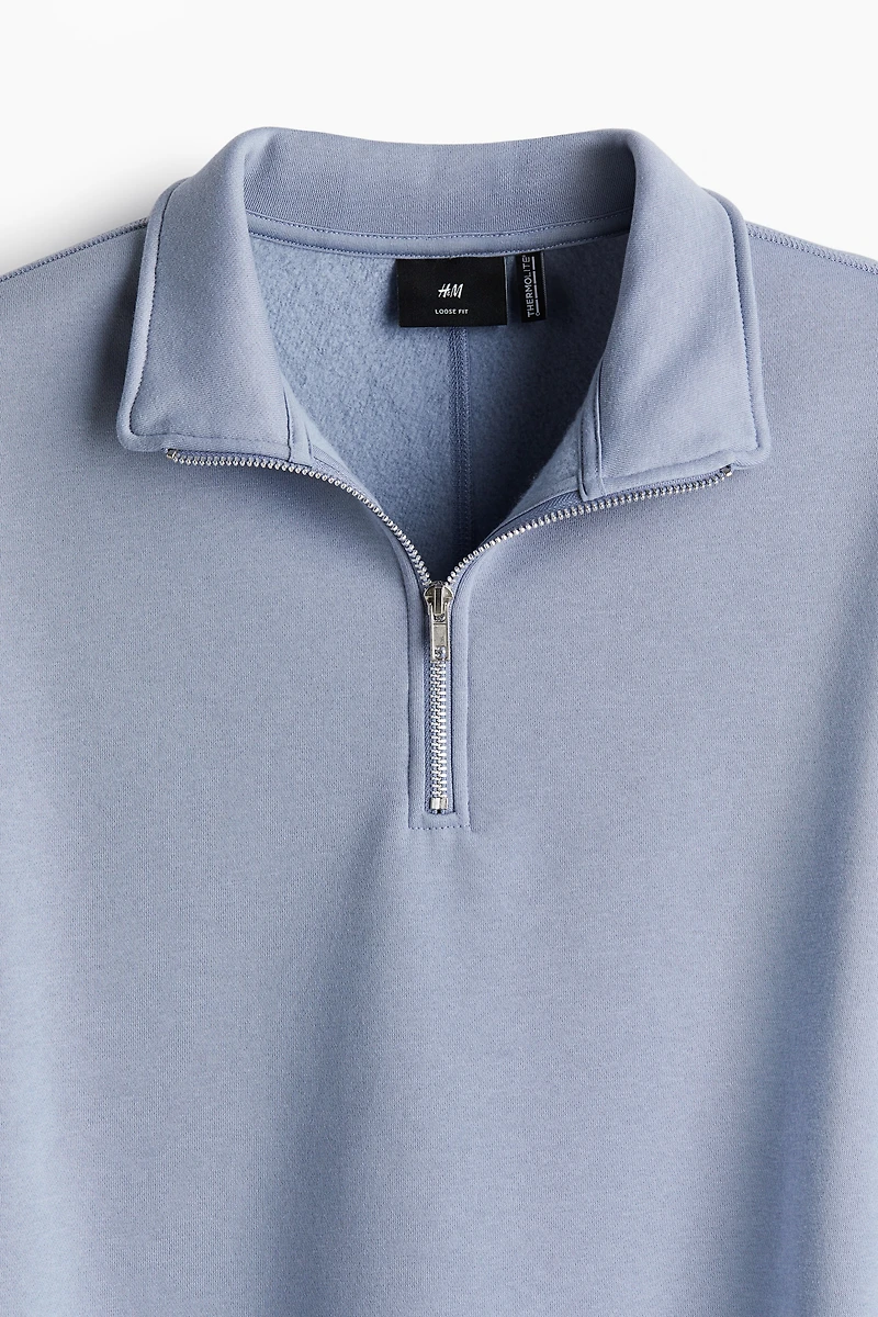 THERMOLITE® Loose Fit Half-zip Sweatshirt