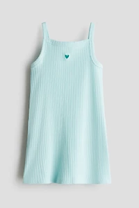 Ribbed Sleeveless Dress