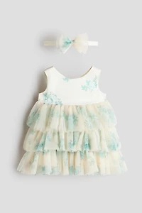 2-Piece Dress and Headband Set