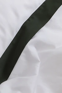 Cotton Sateen Twin Duvet Cover Set