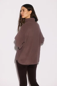 Regular-Fit Fleece Activewear Jacket