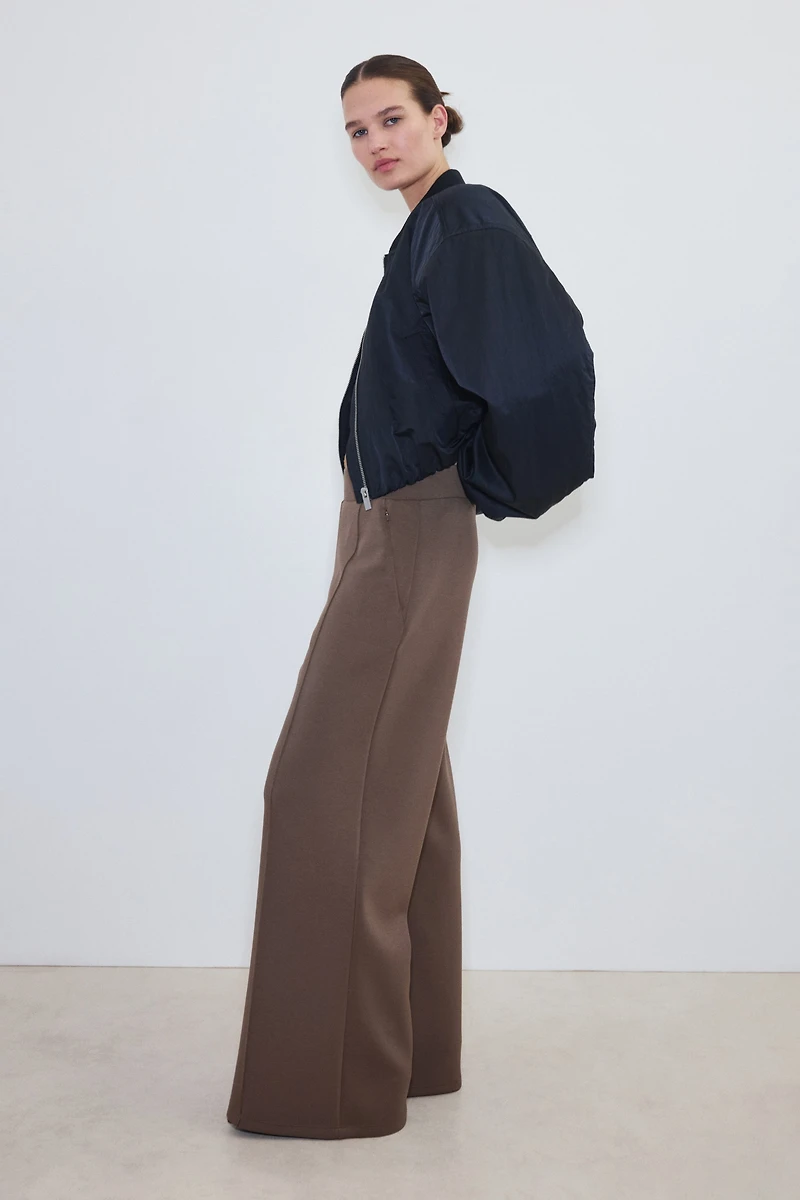 Pantalon large décontracté rafraîchissant