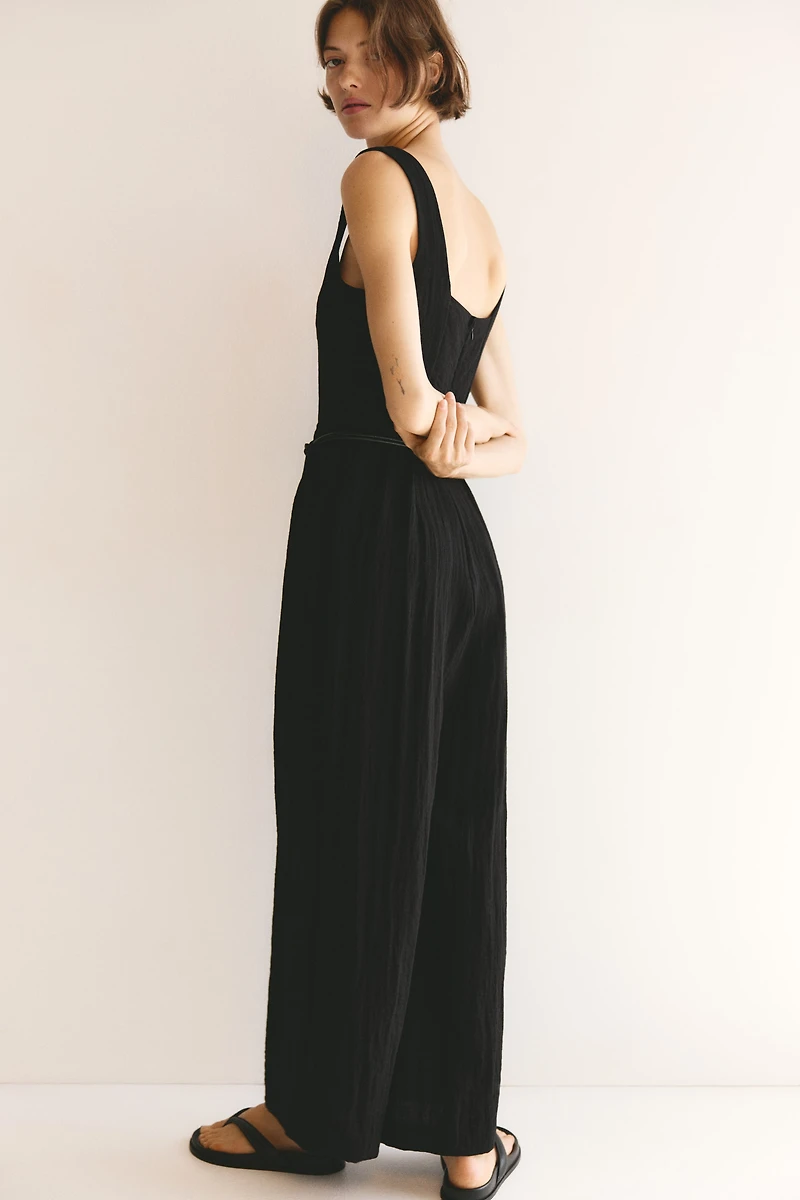 Belted Jumpsuit