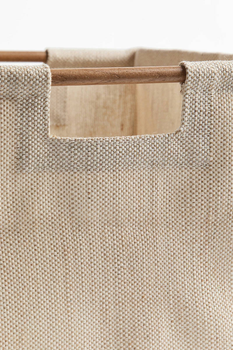 Jute-Blend Storage Basket