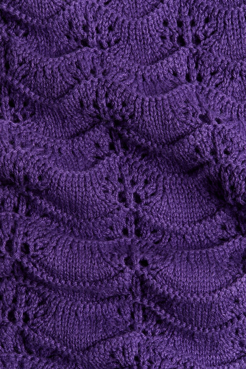 Crochet-Look Strappy Dress