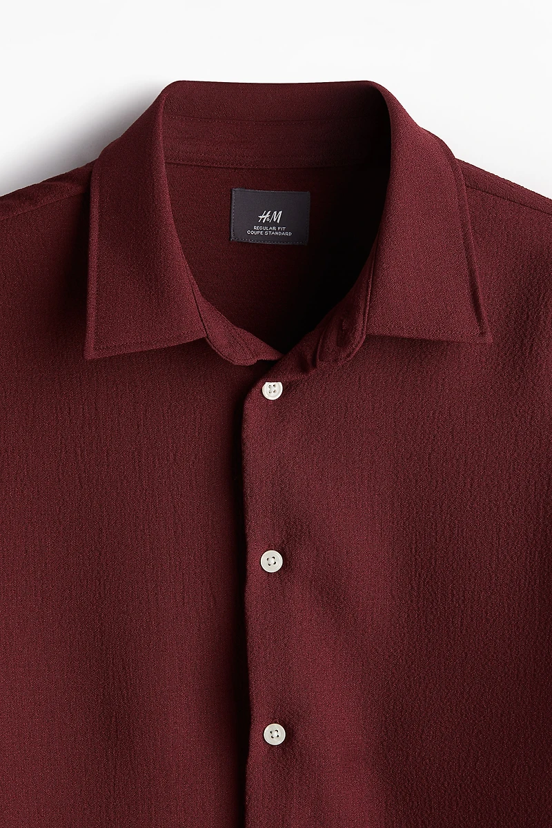 Chemise Coupe Classique en crêpe