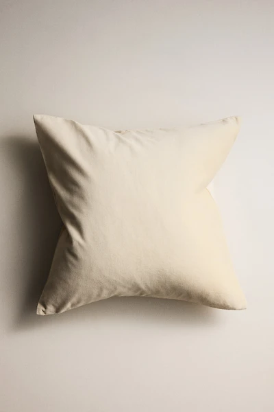 Housse de coussin en velours