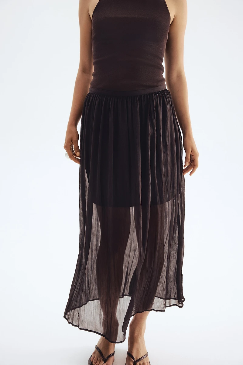 Crinkled Skirt