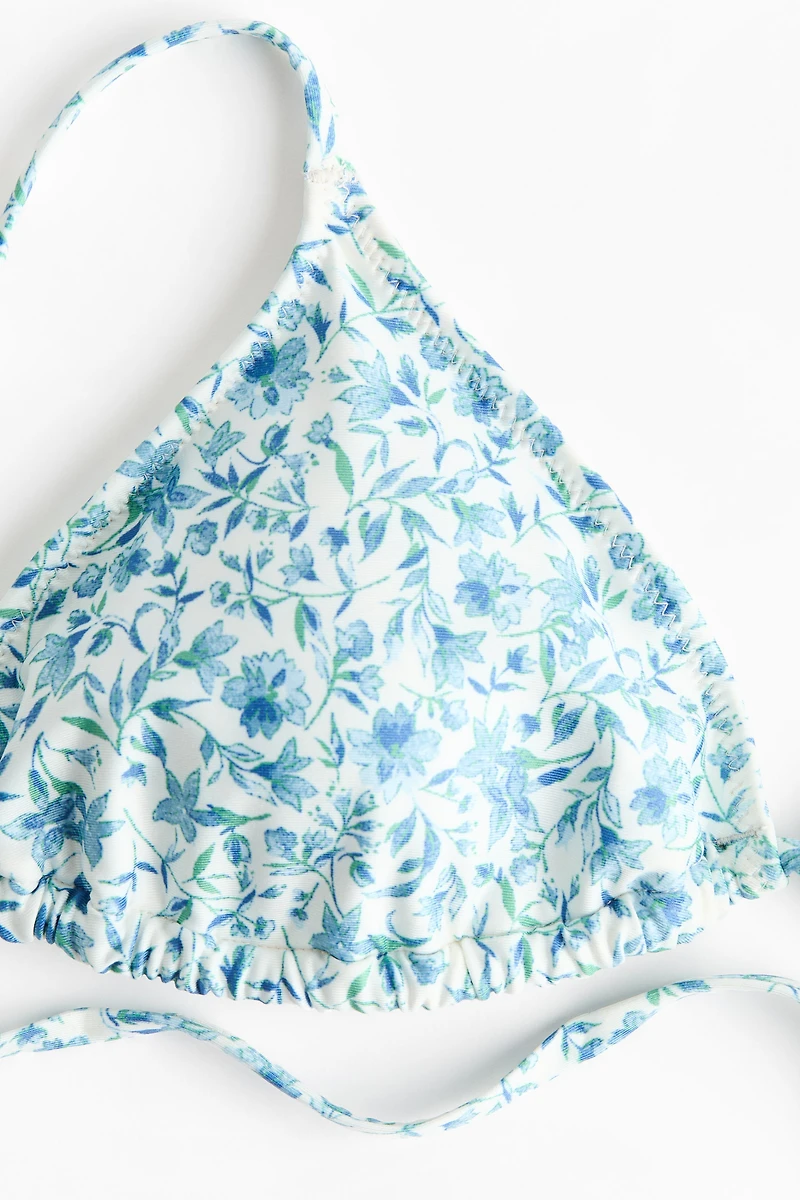 Haut de maillot en triangles coussinés
