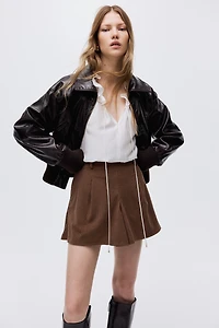 Pleated Skort