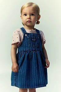 Denim Overall Dress
