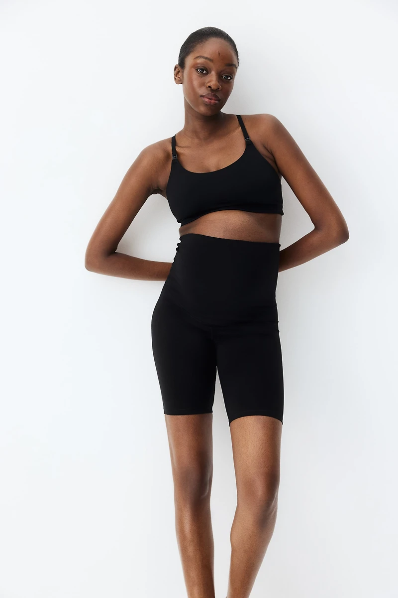 MAMA Before & After Biker Shorts