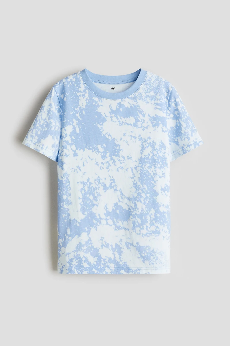 Printed cotton T-shirt