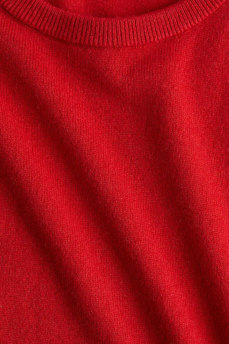 Fine-Knit Cashmere Top