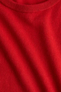 Fine-Knit Cashmere Top