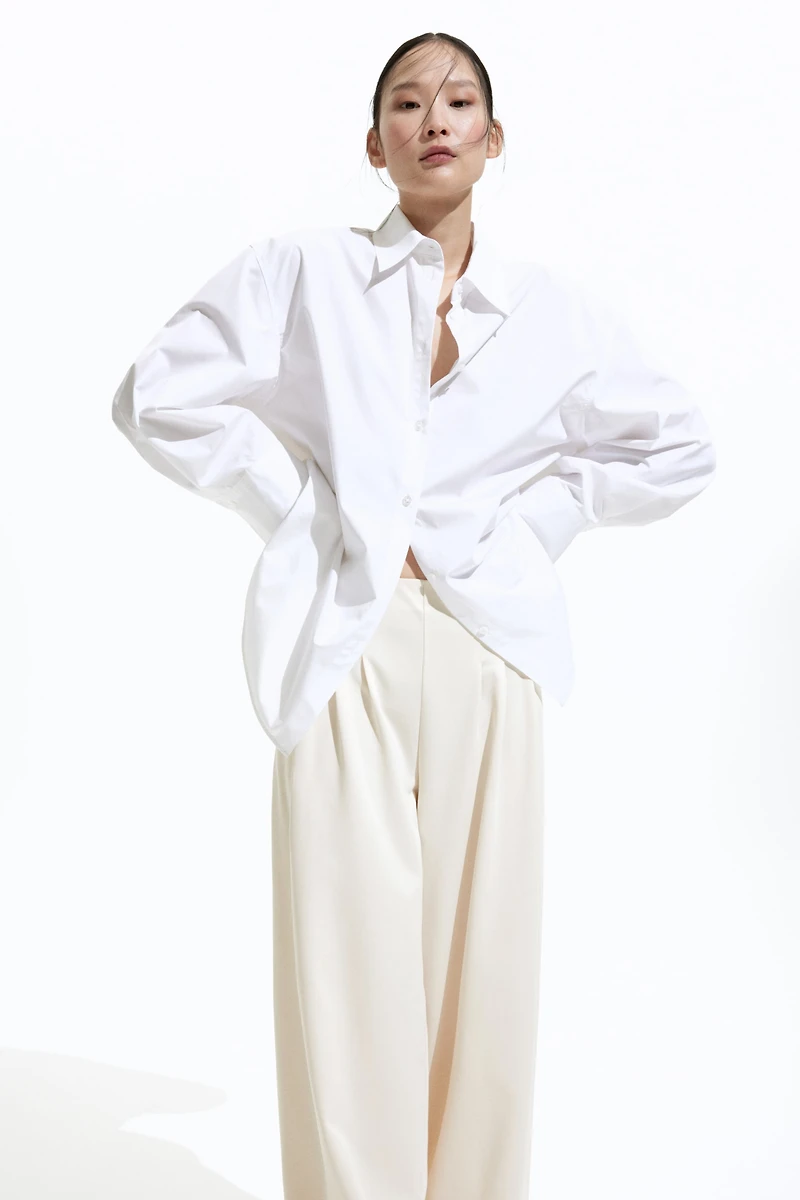 Wide-Leg Jersey Pants
