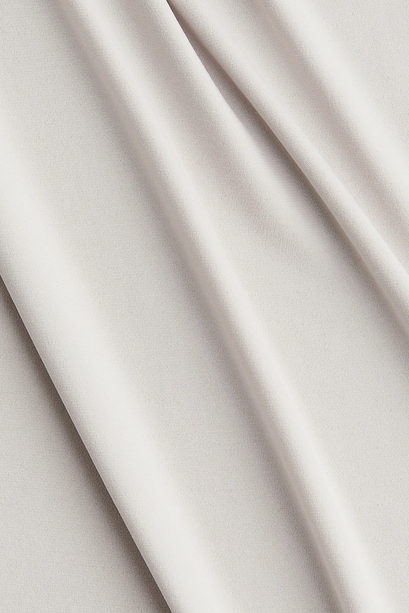 Twist-Detail One-Shoulder Dress