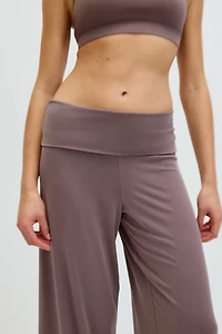 Foldover-Waist Pants