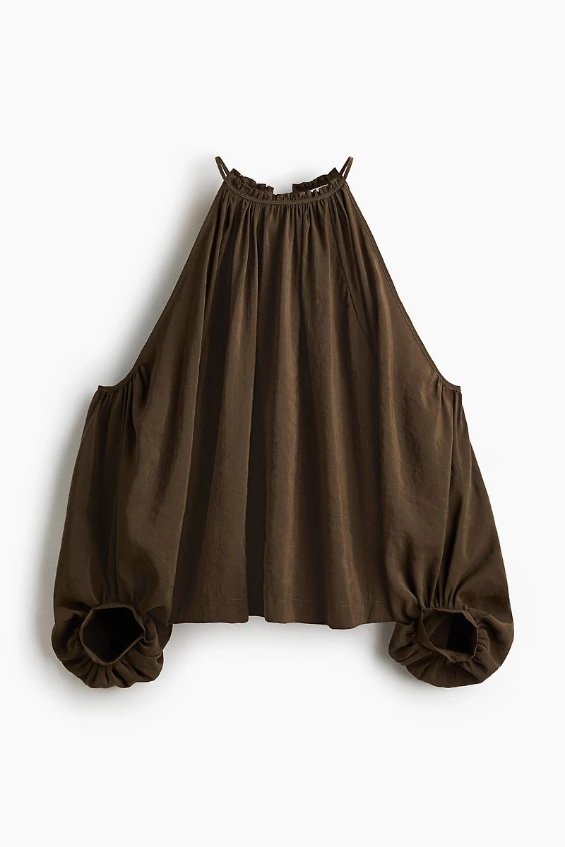 Open-Shoulder Blouse