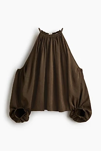 Open-Shoulder Blouse