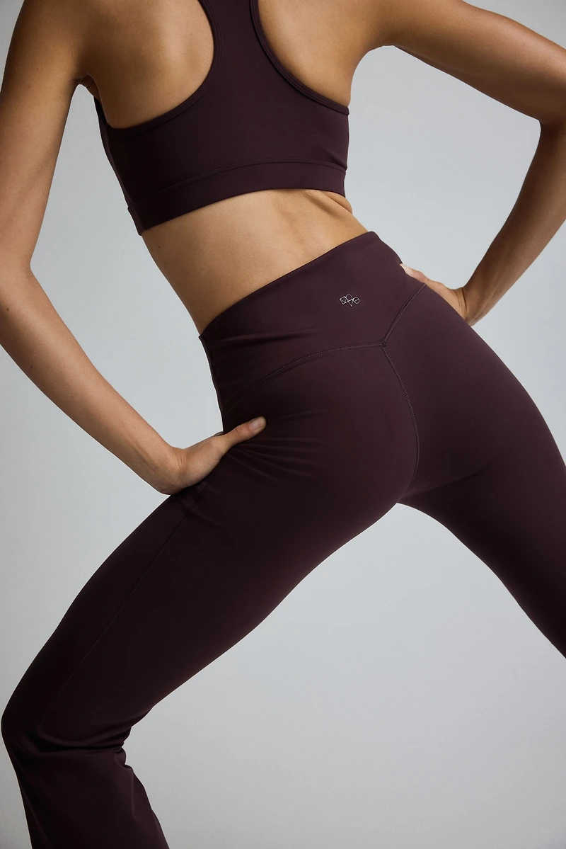 Flared Sports Leggings with SoftMove™