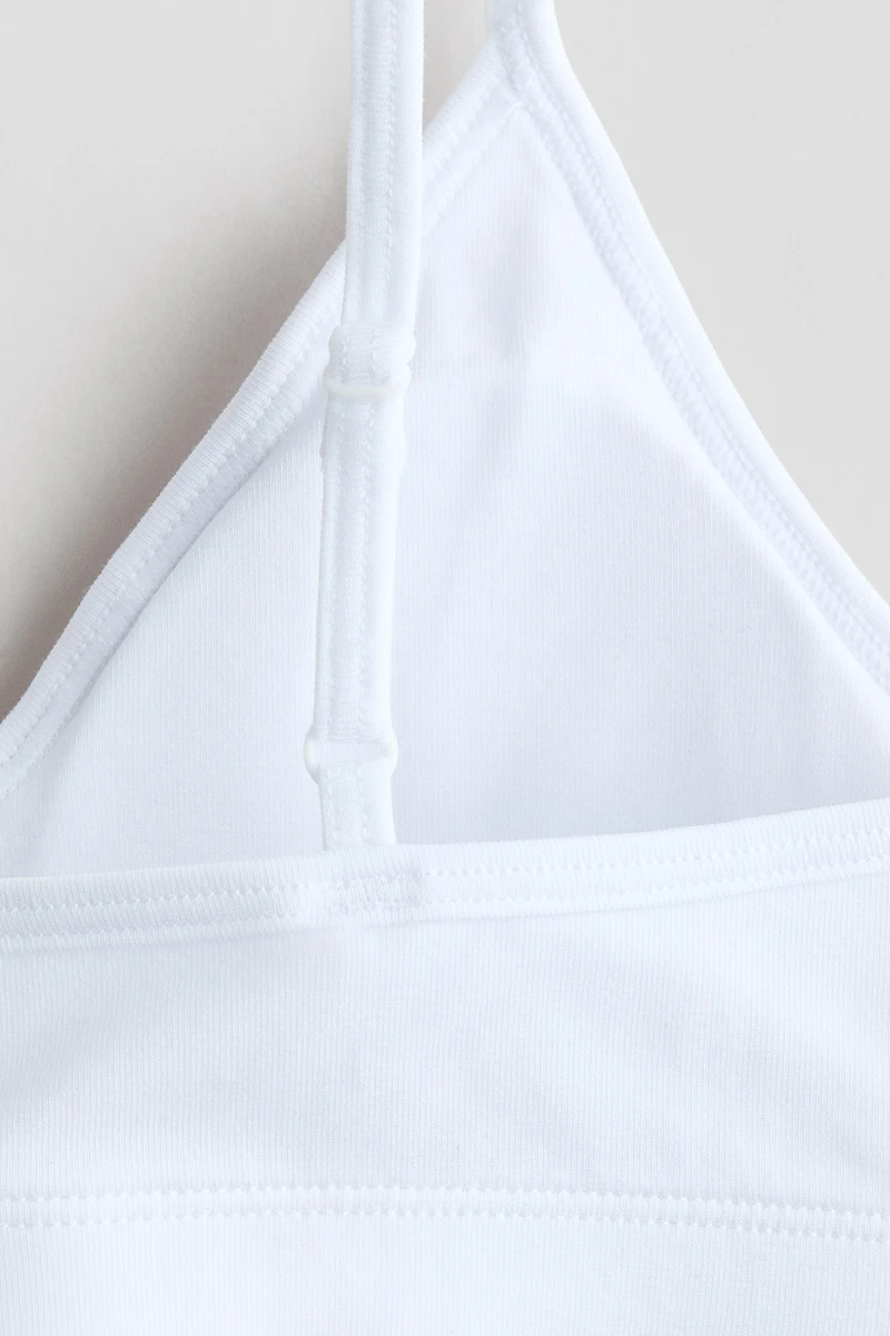 Lot de 2 brassières coussinées en coton