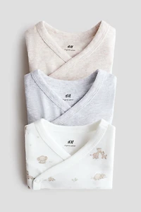 Lot de 3 maillots croisés