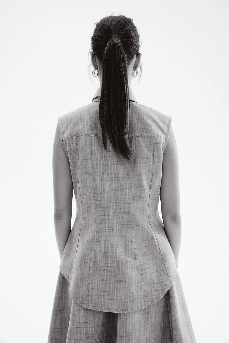 Chemise sans manches