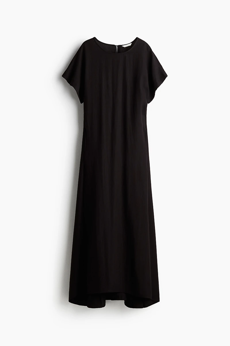 Butterfly-Sleeved Dress