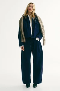 Jean classique coupe tonneau