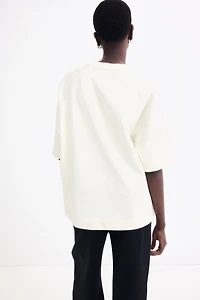 Short-Sleeved Sweatshirt