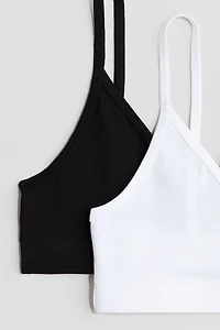 2-pack V-Neck Short Tops
