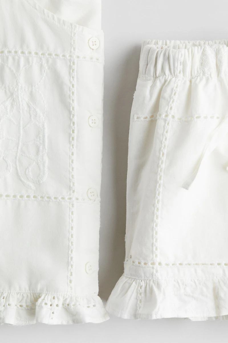 2-Piece Cotton Poplin Set