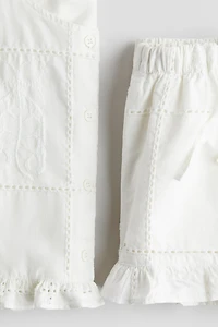 2-Piece Cotton Poplin Set