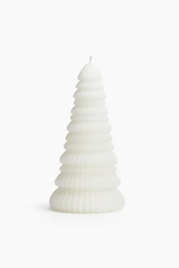 Bougie en forme de sapin