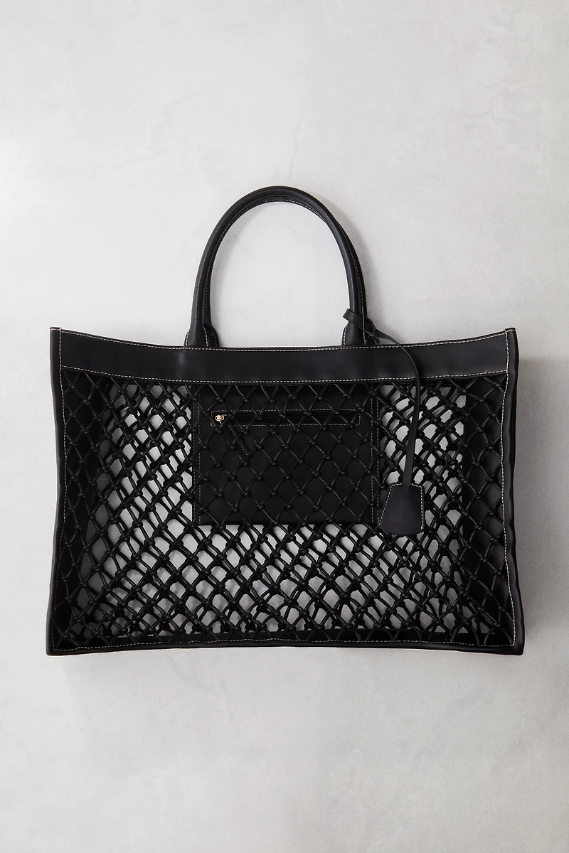Cabas au design noué