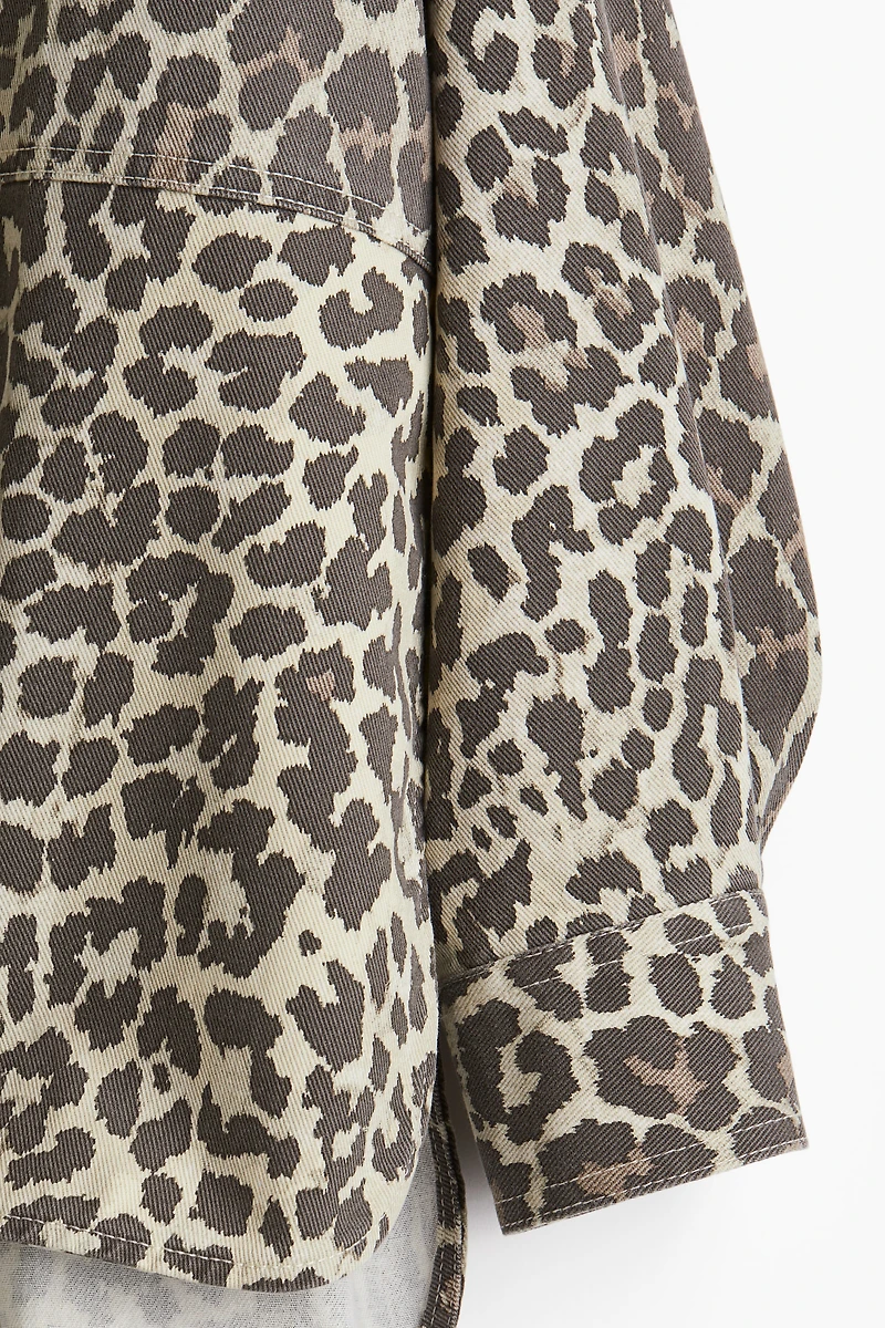 Blouse à enfiler en sergé
