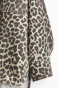 Blouse à enfiler en sergé